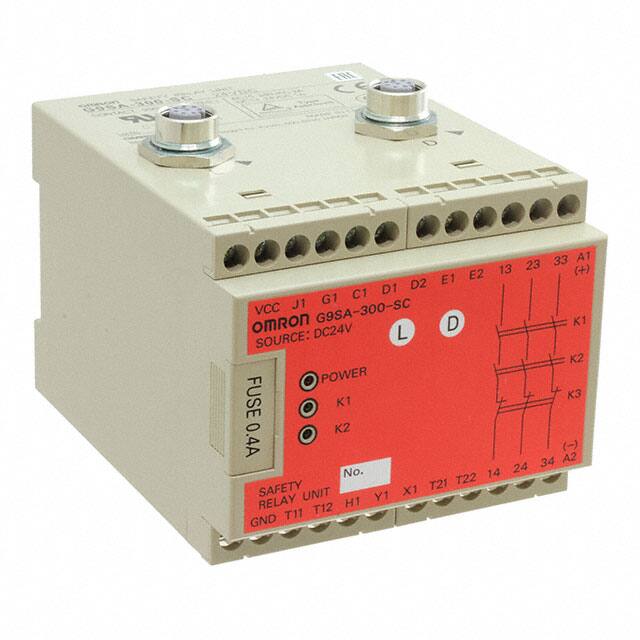 G9SA-300-SC DC24 Omron Automation and Safety  Safety Relays